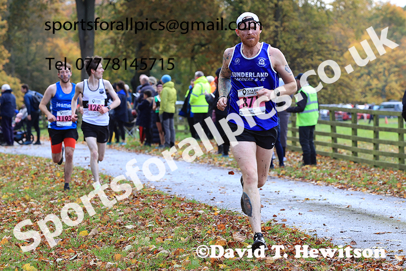 Senior men 2024 Start Fitness NEHL, Lambton Park, near Chester le Street, County Durham.   Photo: David T. Hewitson/Sports for All Pics